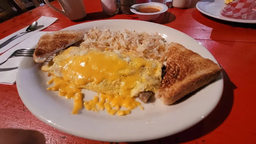 Meat and Cheese Omelette